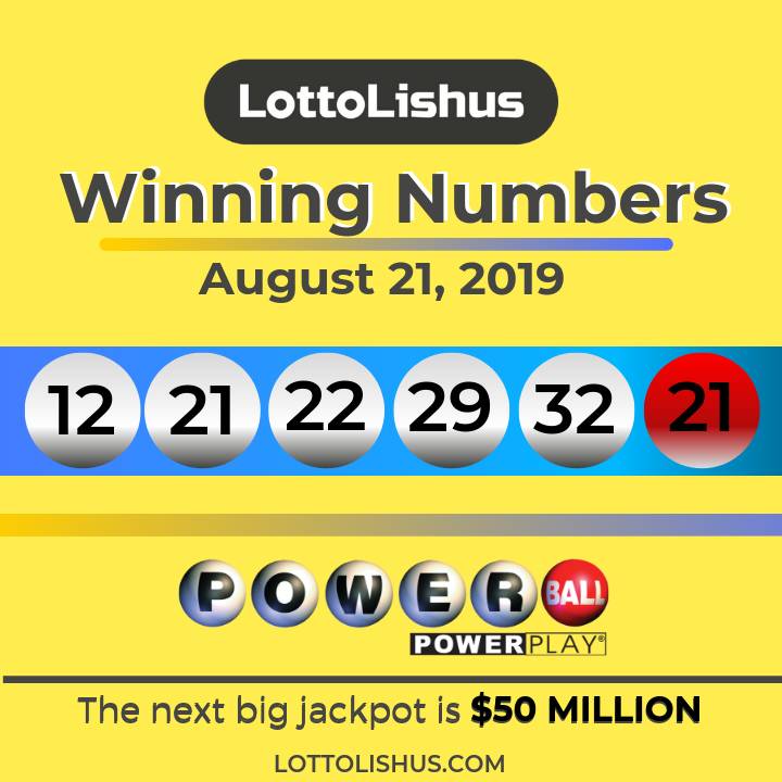 Last night's #PowerBall winning numbers!

#WePlayTogether #LottoLishus #PlayToWin https://t.co/6s6J7NT6MR