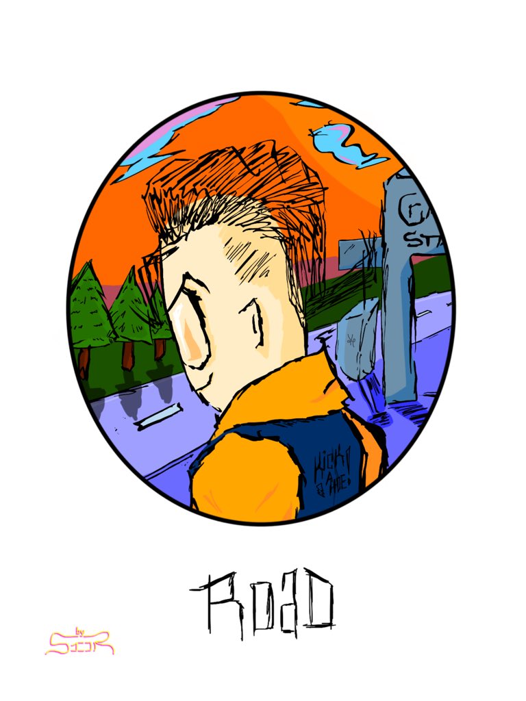 TheSocor's tweet photo. On the road. #illustration #woods #art #artwork #digitalart #graphicdesign #comics #cartoonist #cartoon #cartoons https://t.co/4VsTWZVqJB