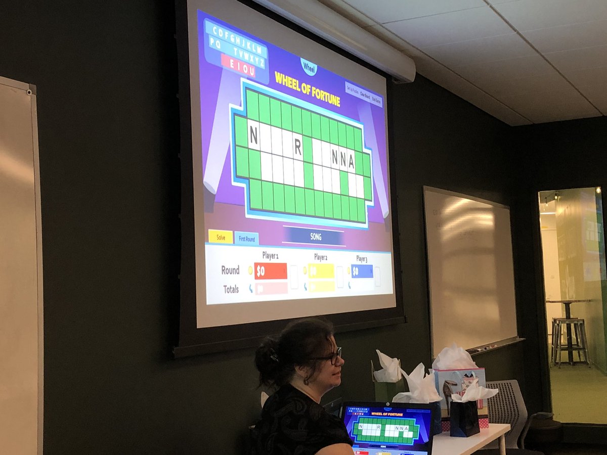 sfdcpurplegeek's tweet image. Playing GDPR Wheel of Fortune then learning about GDPR with @Claviolette #SalesforceOhana #TrailblazerCommunity