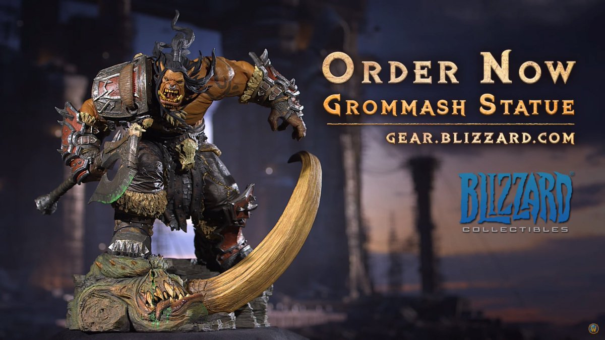 EpsilonCalvoVil's tweet photo. Busco comprar estas 3 estatuas originales de World of Warcraft de Arthas, Deathwing y/o Grommash. Ya no se venden nuevas, si alguien desea deshacerse de alguna de su colección que me mande un privado con fotos, estado y precio por favor.

Se agradece RT https://t.co/mWg1MPFZ18