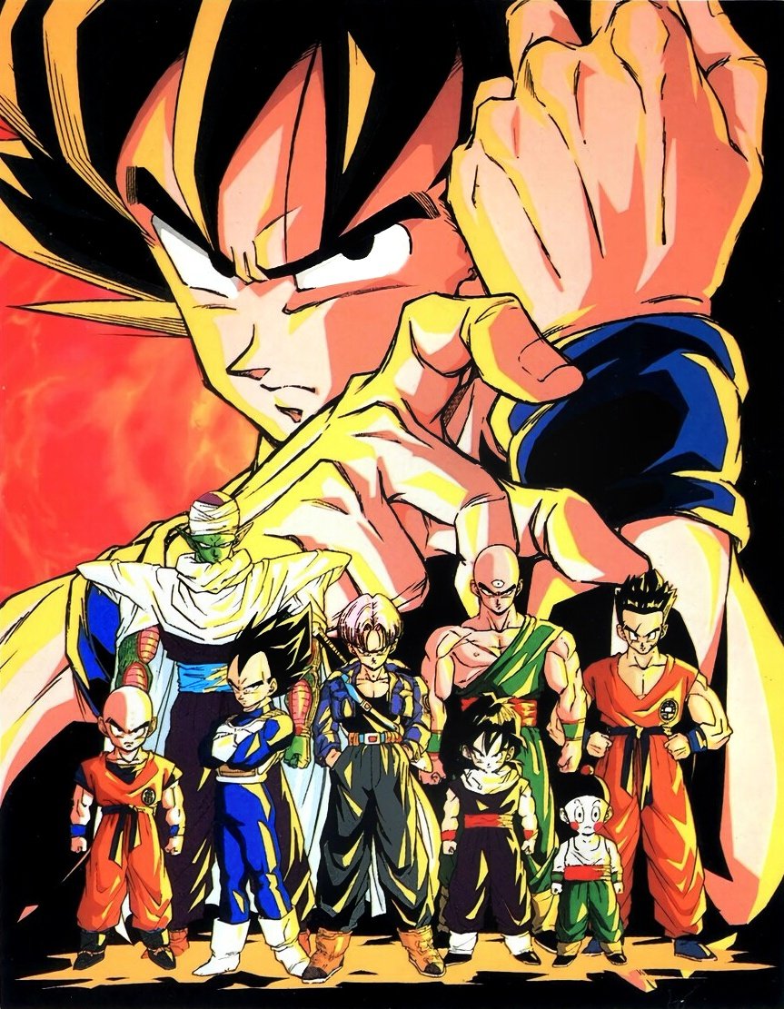 Un artista imagina un póster de los 90 de Dragon Ball con el