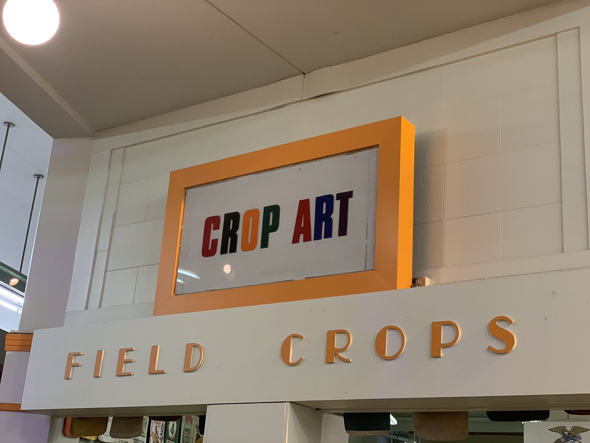 Look, <a href="/KellyRipa/">Kelly Ripa</a>, <a href="/RyanSeacrest/">Ryan Seacrest</a> &amp; <a href="/LiveKellyRyan/">LIVEKellyRyan</a>! @KSTPsteve is made of 3 types of quinoa and navy beans at the <a href="/mnstatefair/">Minnesota State Fair</a>! #CropArt #MnStateFair