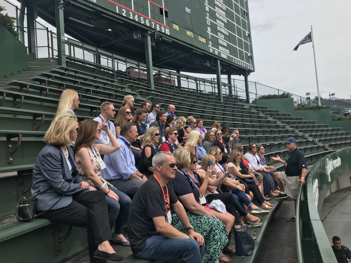 DMCNetworkLLC's tweet photo. We're attending the @MaritzGlobalEvt #MaritzCollaborative this week in Chicago! Great event at the Wrigley Field yesterday! @WrigleyBlog
#DMCNinChicago #DMCNetwork @ctcdmc #maritztravel #DMCprofs https://t.co/luLzHK3Zi4