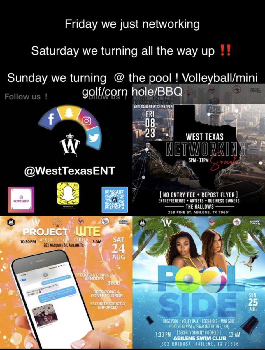 4LGotti's tweet photo. We lit all weekend pull up and have aye blast #WTXwelcomeWeek https://t.co/tI9LWdrij0