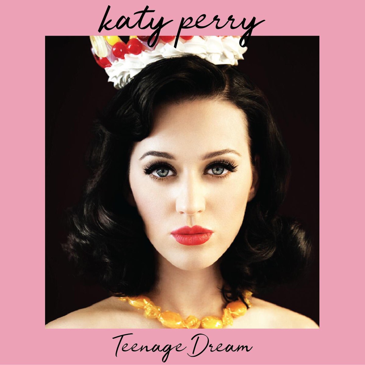 imchained2katy's tweet image. All of Katy’s albums in the style of #NeverReallyOver