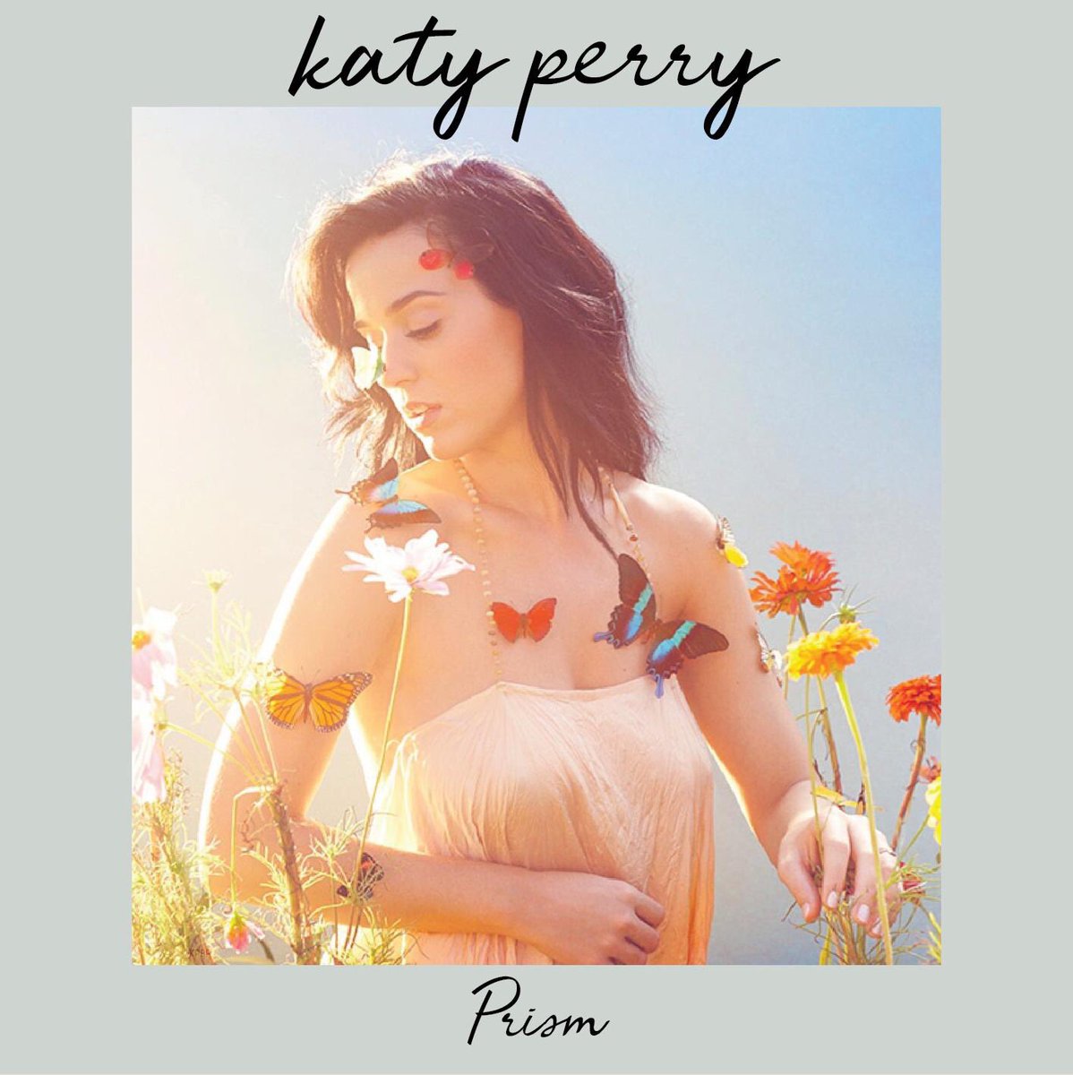 imchained2katy's tweet image. All of Katy’s albums in the style of #NeverReallyOver