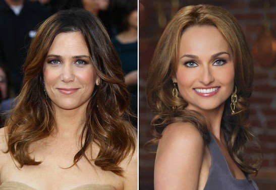   HAPPY BIRTHDAY  Kirsten Wiig  and  Giada De Laurentiis 