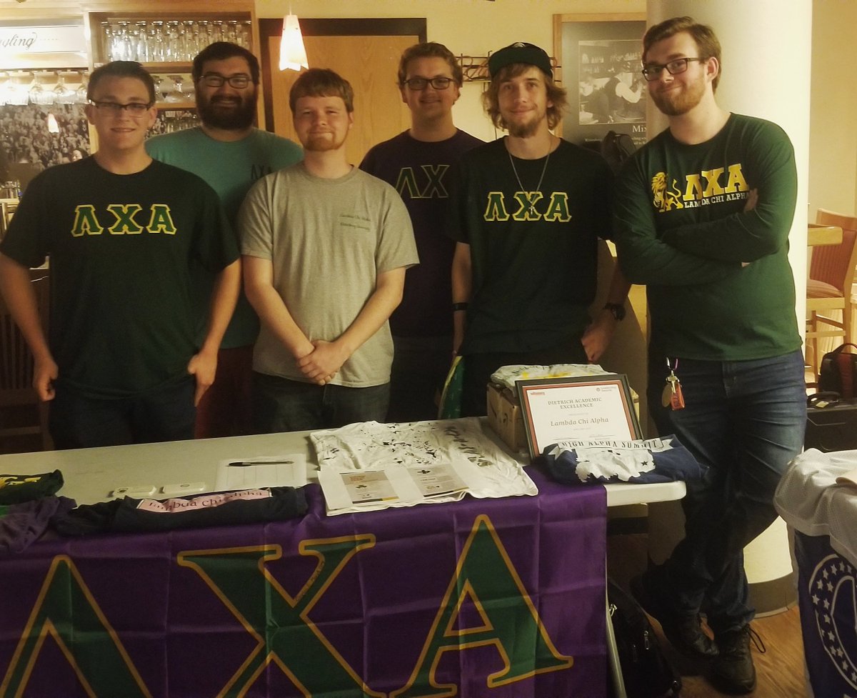 The brothers were at the Recruitment Fair and introduced many new people to the fraternity!
#ZAX 
#Tigerup