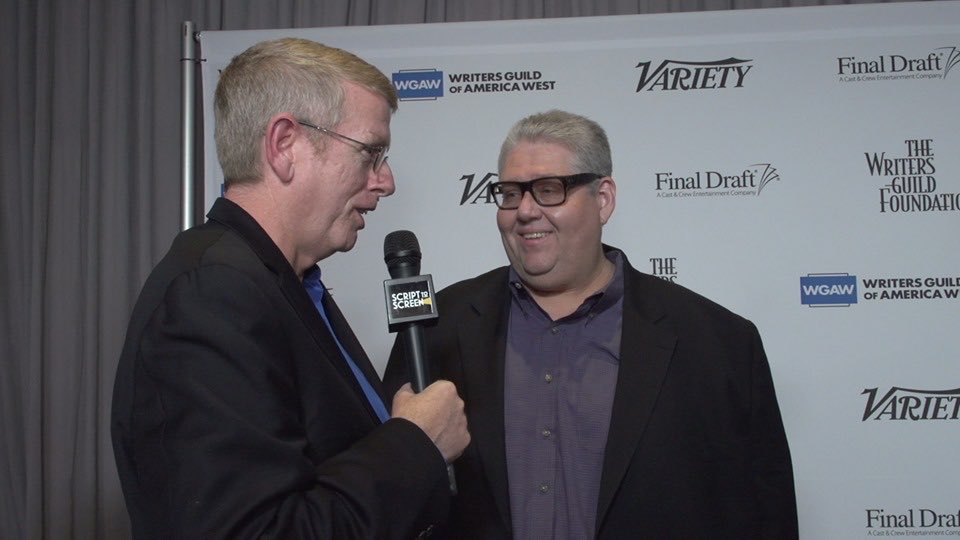 DavidHMandel's tweet image. Great to talk to #matthewryan from @ucsantabarbara @CarseyWolfUCSB on the red carpet at @WGAWest #sublimeprimetime