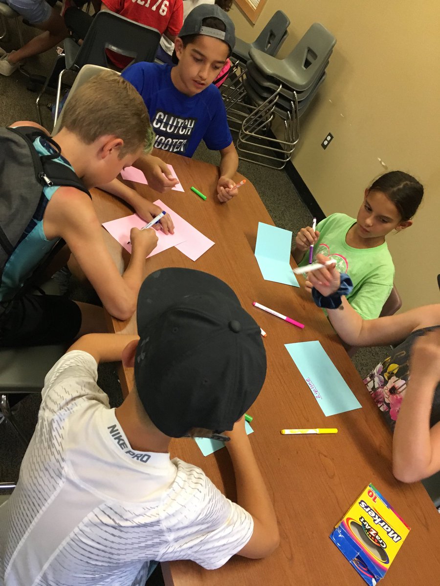 MrMooreWME's tweet photo. Our day two teacher time includes a postcard writing activity for next years class. https://t.co/bDwNBXcNhL