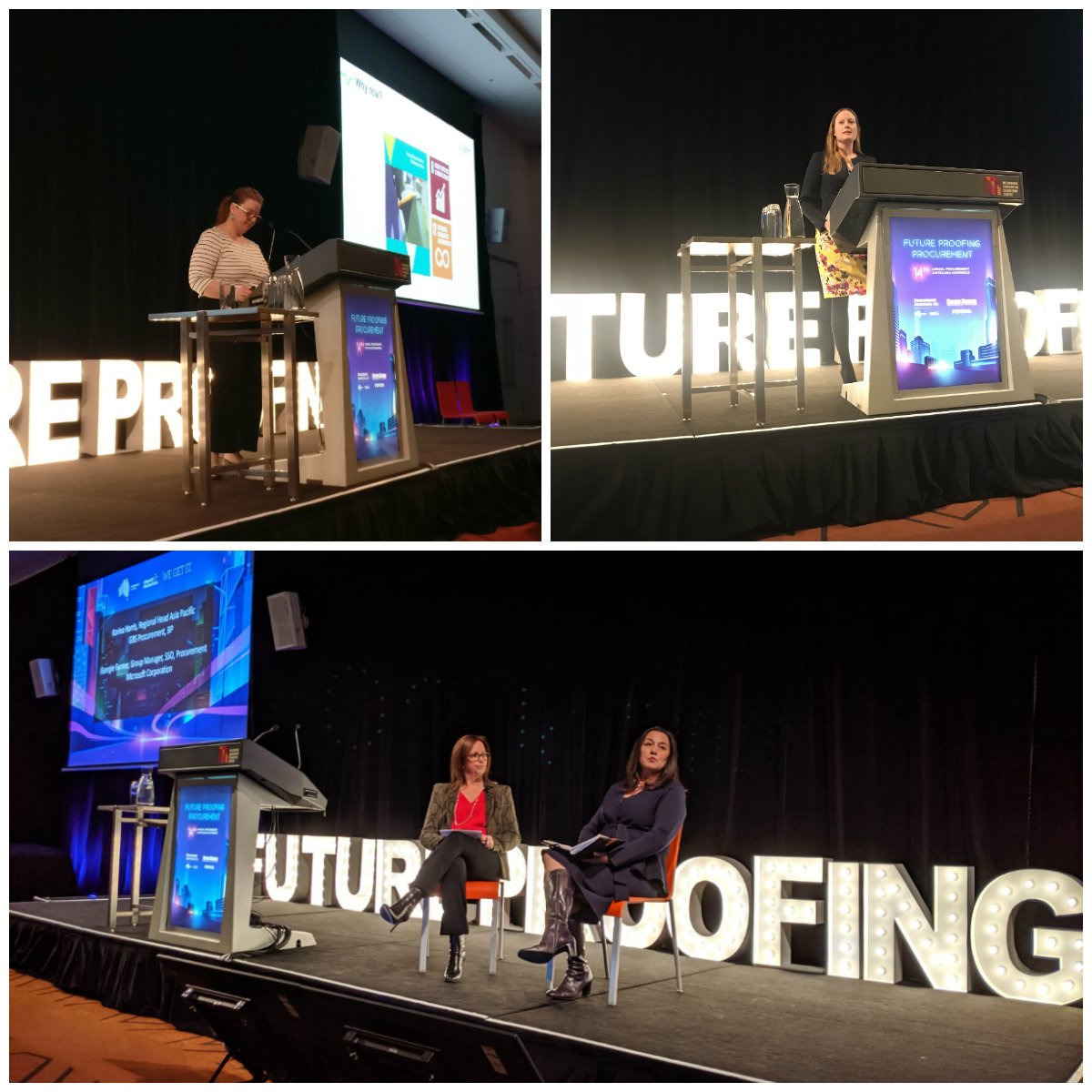churchresources's tweet photo. What a morning at the Futureproofing Procurement Australia conference! – we’ve heard some fantastic speakers from @BP_Australia @Microsoft , @SustainVic and @CIPSAustralasia #paconference2019 https://t.co/54JaCPn1Wq