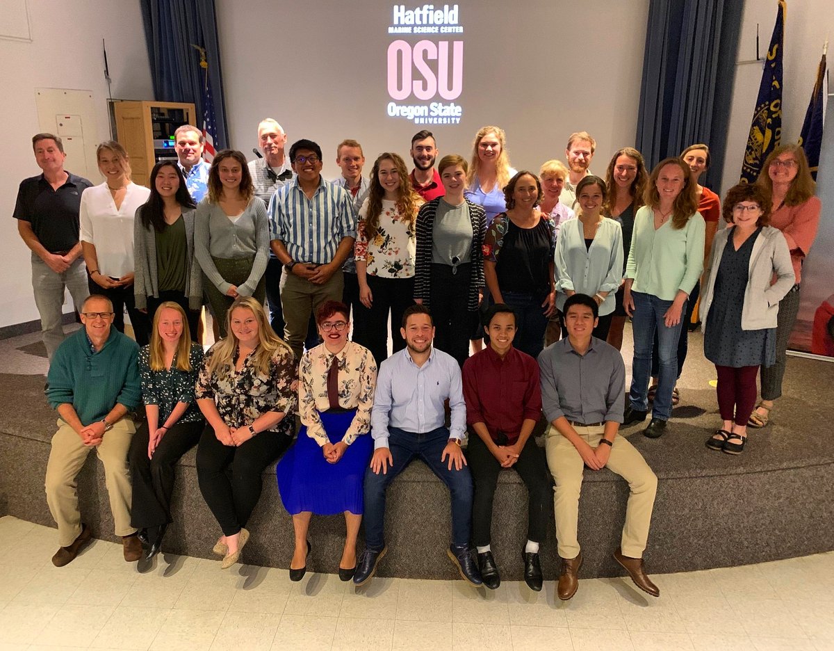 Congratulations to the @NSF REU students completing their projects today @HatfieldMSC @OregonState! Fantastic presentations! It was a pleasure to mentor Hannah, read more about her awesome fish genetics research here: instagram.com/p/B1fDx9DHdcX/…

#NSFREU #genetics #fishsci