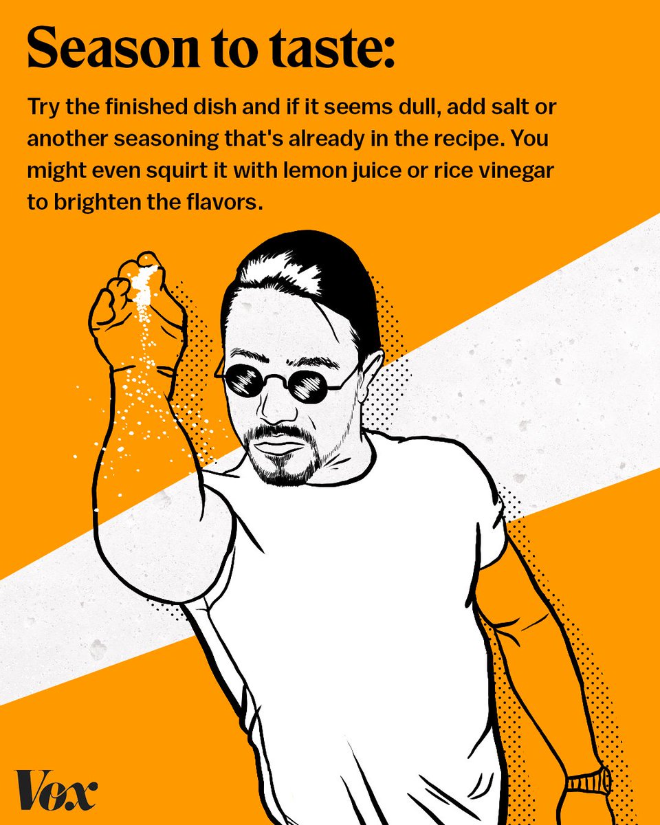 voxdotcom's tweet photo. What exactly does it mean to "blanch" vegetables? What does it mean to "fold" in an ingredient? How long does it actually take to "caramelize" onions? We've got you covered: https://t.co/5ADLcLuKlu https://t.co/eOK3Unzj0e