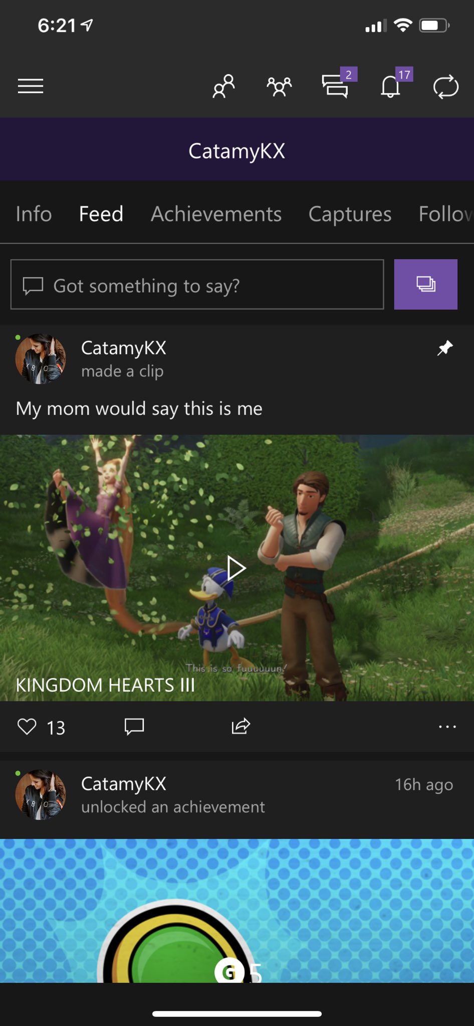 Catarina Macedo on Twitter "What would make the Xbox activity feed