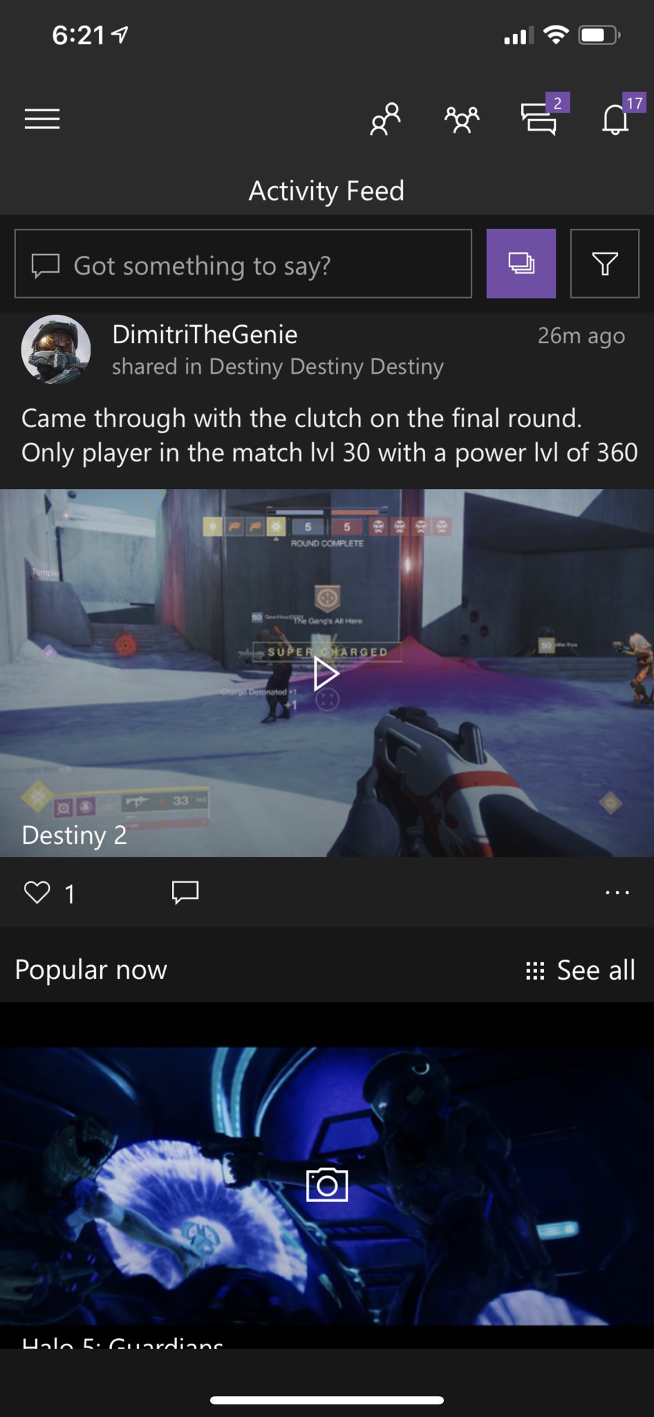 Catarina Macedo on Twitter "What would make the Xbox activity feed