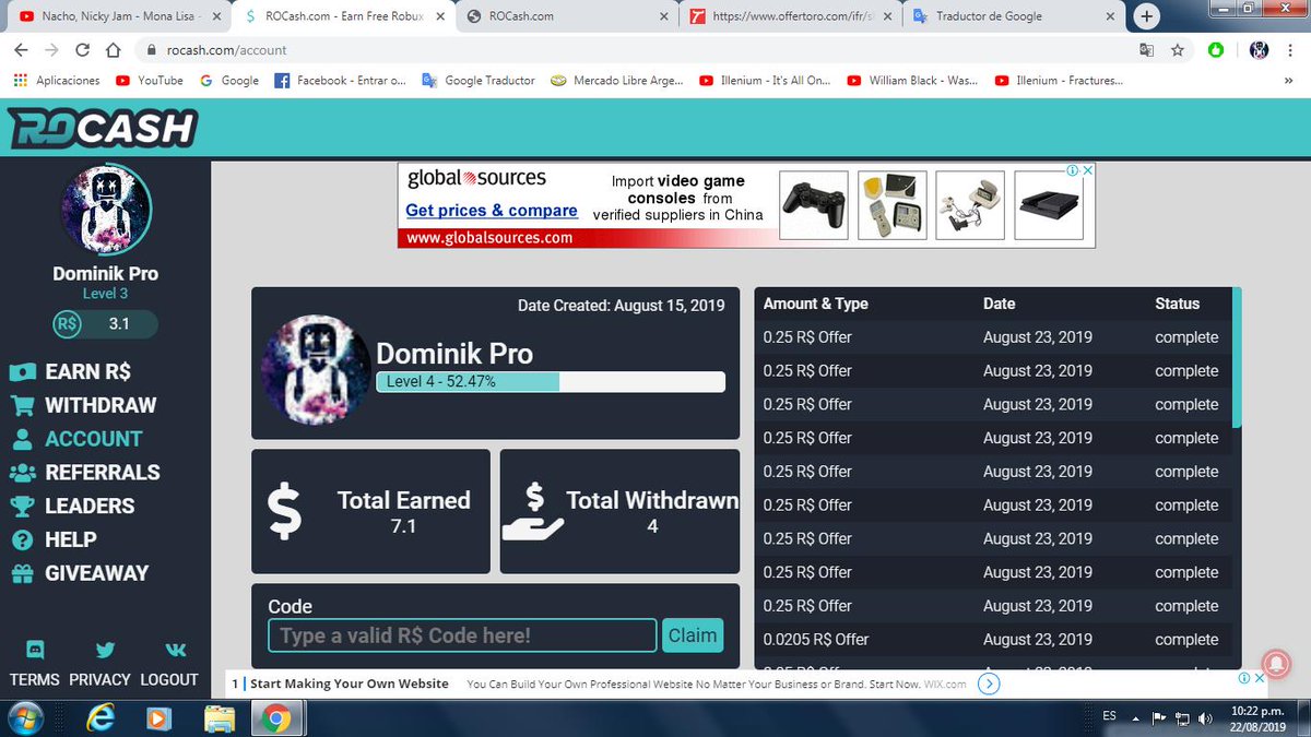 Rocash Free Robux Best Website To Get Free Robux - roblox magnus revolution hack