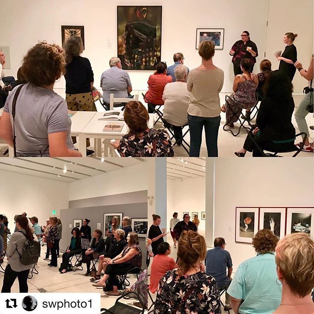 miamishooter's tweet photo. #tbt to last Thursday when Ulrike Heine and I have a talk @tampamuseumofart for the show Tableau and Transformation: Photography from the Permanent Collection. Thanks to all who attended. Go see this show! #thirtyonthursday 📸: @swphoto1 https://t.co/7IF1kdKr50 https://t.co/mMtss2DCXJ