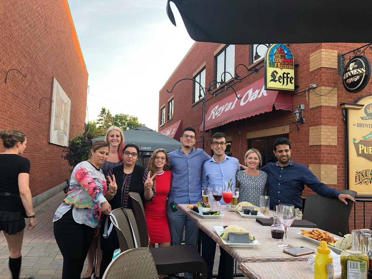 BushraManan's tweet photo. Today we say goodbye to 2 awesome people, Victor and Bruno. Best of luck guys. You will rock your new positions.  #farewellparty #teamklondike https://t.co/kfBq1fWQOT