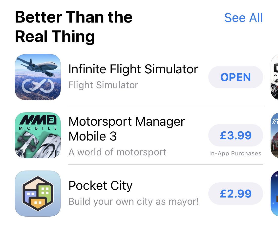 infiniteflight's tweet image. Apple, you big flirts 🥰