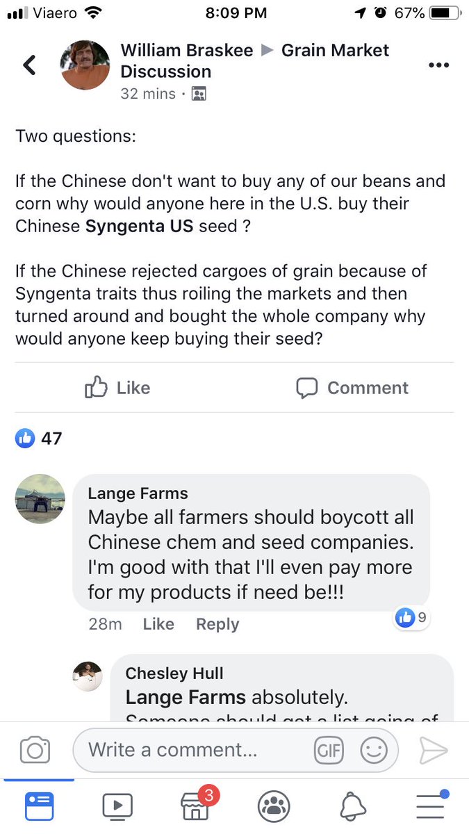 Saw this over on the FB. Thoughts #AgTwitter?