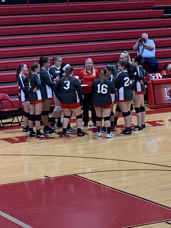 LCHSCards's tweet image. 1st home 2019-2020 LCHS Volleyball game! #Liveitup
