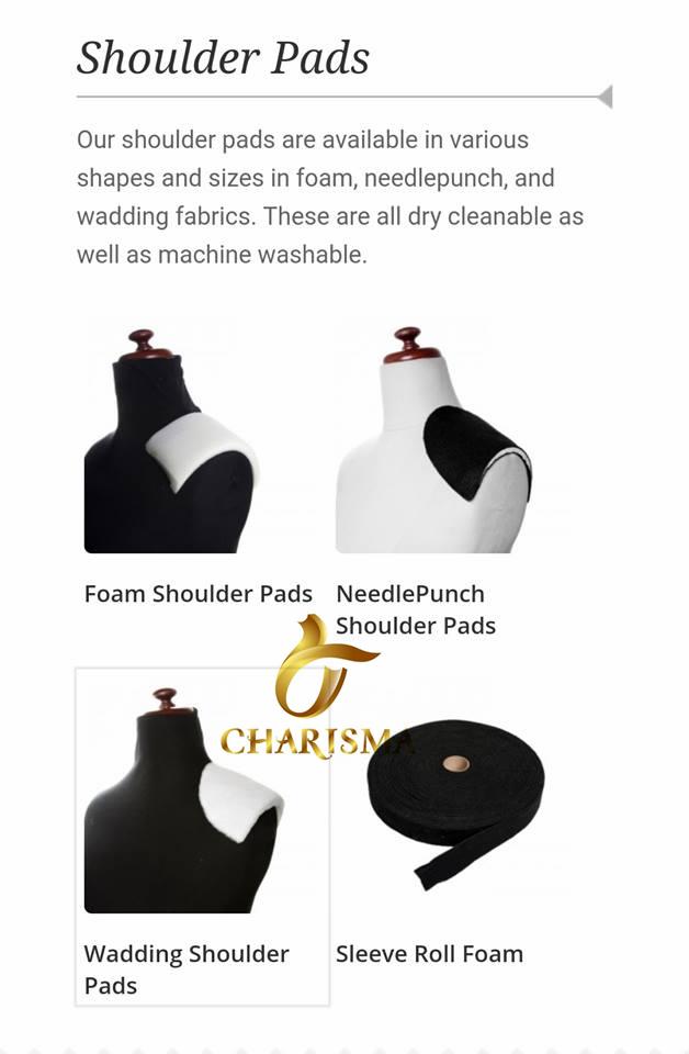 InterliningEric's tweet image. Our shoulder pads are available in various shapes and sizes in foam,needle punch ,there are all dry cleanable as well as machine washable.

Any questions or inquiry  ,please get in touch with us at : eric@charisma-interlining.com  ,we would like to help you to find a solution .