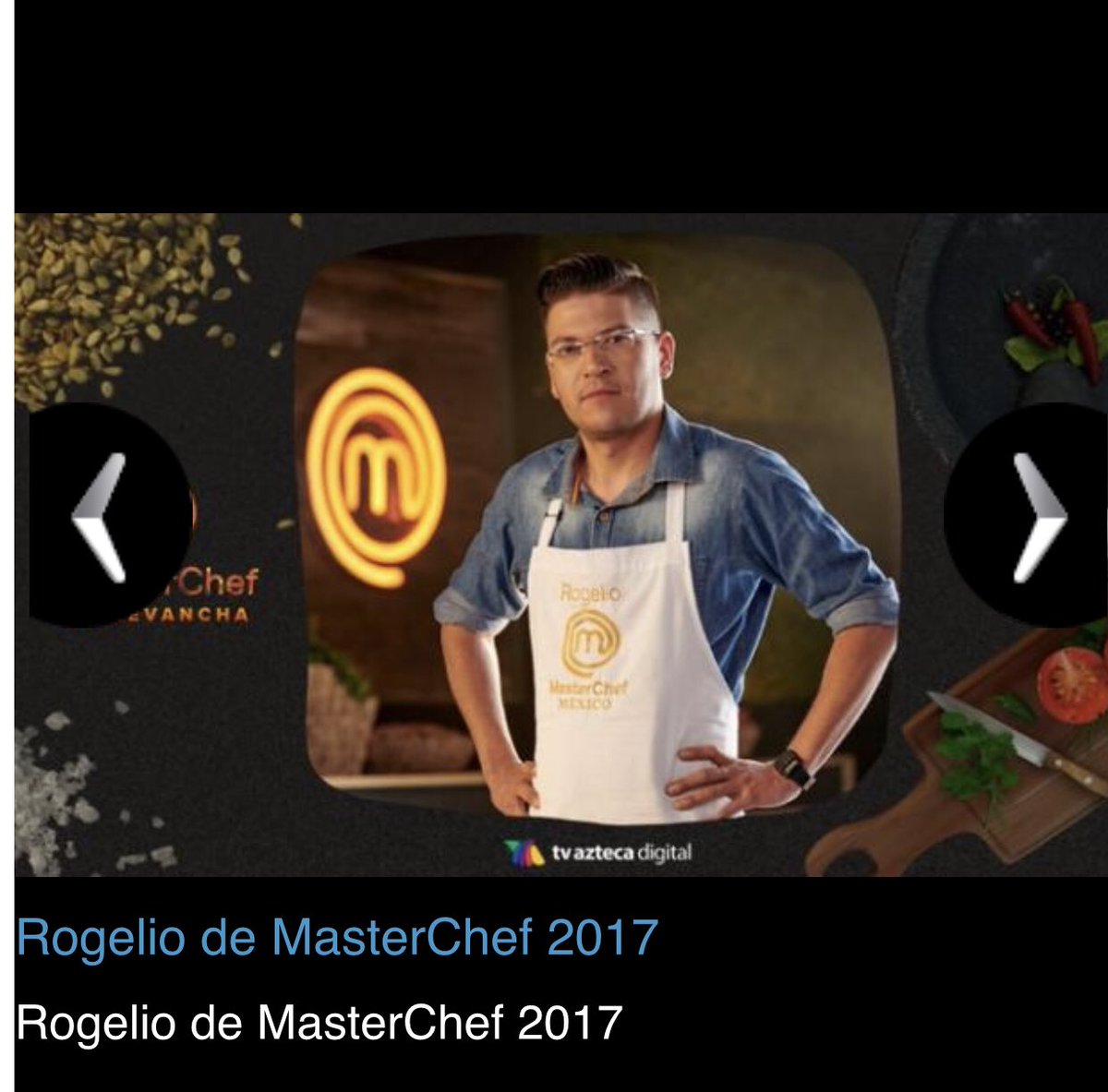 Atletico24fc's tweet photo. 🚨🚨🚨 #atenti

“Agradecemos a @MasterChefMx por permitirle al #ChefRogelio venir a visitarnos a nuestro encuentro de hoy” https://t.co/hrMId7Y1ci