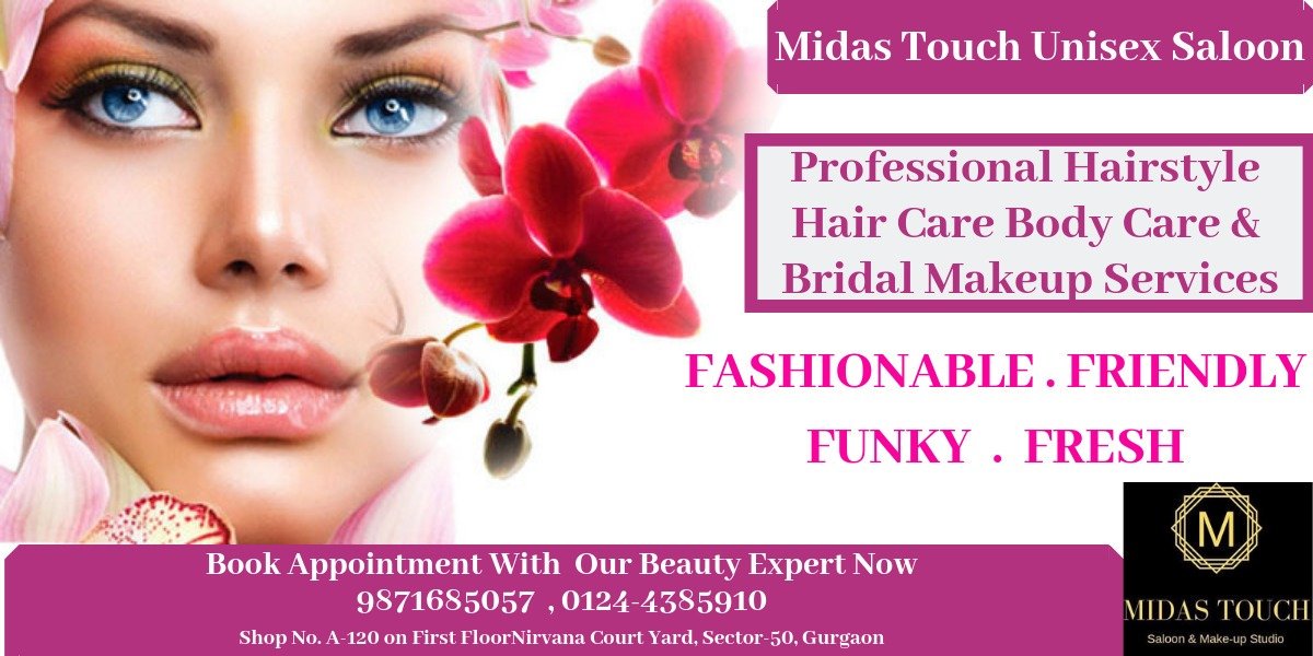 SalonMidas's tweet photo. Get latest #trendy &amp; #fashionable Professional Hair care, body care &amp; bridal makeup services with our #experienced &amp; certified #BeautyProfessionals at Midas Touch Unisex Salon
👉#HairExperts
👉#BestHairStylists
👉#ProfessionalBridalMakeup
👉#MakeupArtists
👉#ProfessionalHairStyle https://t.co/RtanOAaEc2