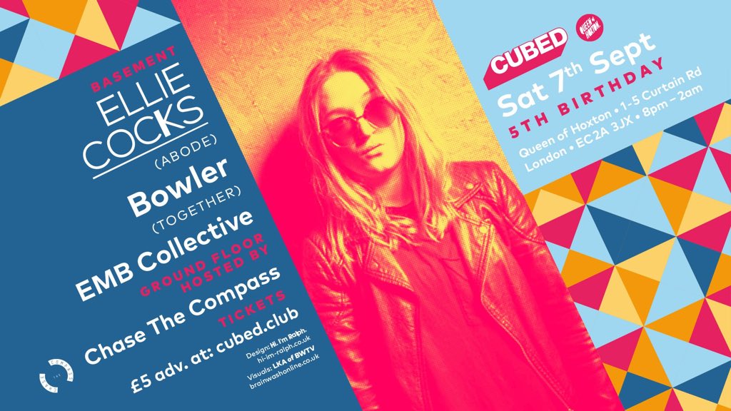 In a couple of weeks we’re back at <a href="/_QueenOfHoxton_/">Queen of Hoxton</a> for a good old disco knees up. <a href="/CubedClub/">CUBED</a> ground floor takeover baby ✨