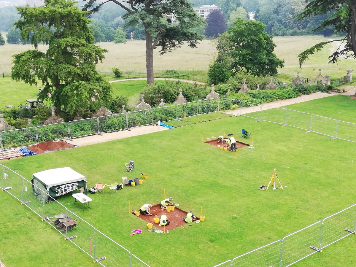 BristolCouncil's tweet photo. 360 primary schools pupils, 20 members of the Bristol and Bath Young Archaeologists Club and 74 members of the public, joined Archeoscan as they conducted an excavation in Ashton Court this summer. Find out more at https://t.co/zQ60T0Qdbe #ashtoncourtdig https://t.co/zudeVzEg3J