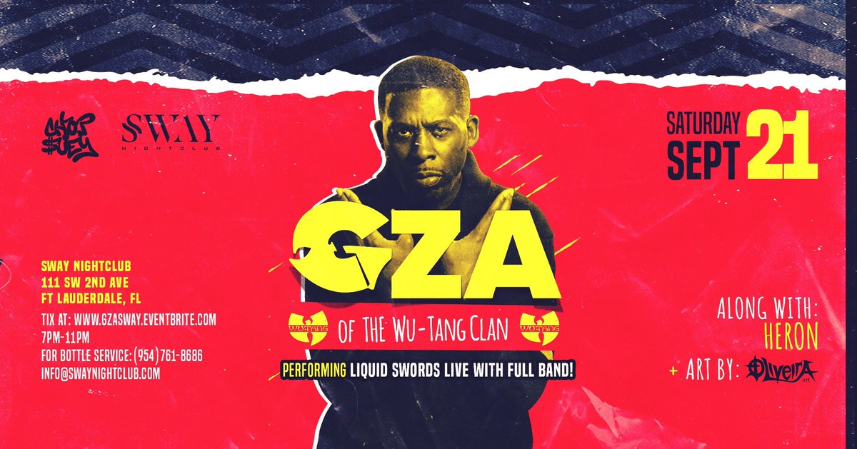Win two tickets for GZA <a href="/WuTangClan/">Wu Tang Clan</a> on 9.21!! 

RT + follow to win! 
<a href="/ElectricLoveLLC/">Electric Love™</a> 
<a href="/culture808/">Culture Productions</a>