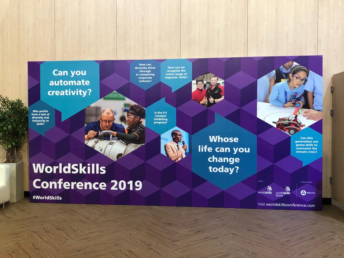 GAN4Skills's tweet photo. Yesterday the great #WorldSkills2019 Opening Ceremony, and now... the #WSConference, tomorrow we organize our #DesignThinking Workshop with @EU_Commission @Kathleen_GAN @JappMeNow @aggrey_ndombi @EU_Social @NSDCINDIA #SkillingNow Stay tuned! https://t.co/sQi22MCnc2