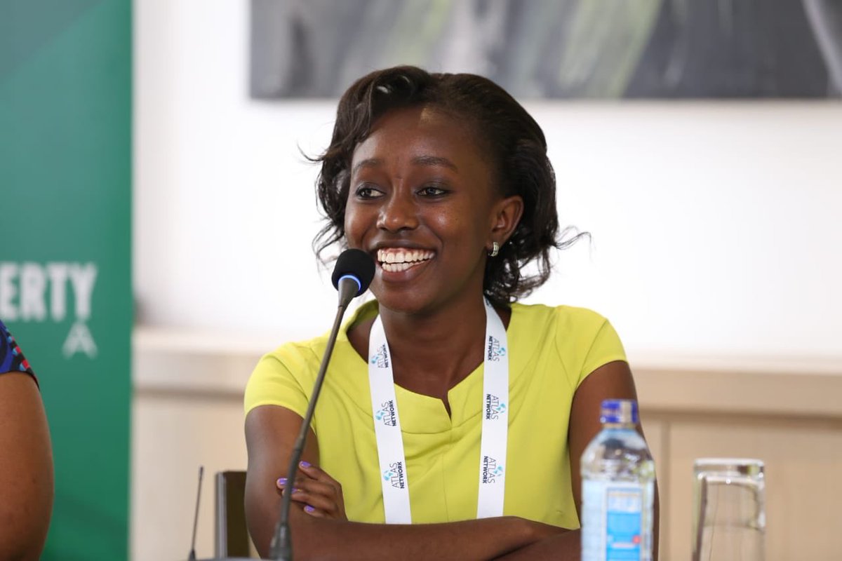 AtlasNetwork's tweet photo. “What do women bring to the liberty movement? Our voice and our belief in equality.”-@mbogo_joyce of @ladiesofliberty on how women are taking the lead in the pro liberty movement in Africa. #AfricaLF19 https://t.co/mheH2a17LU