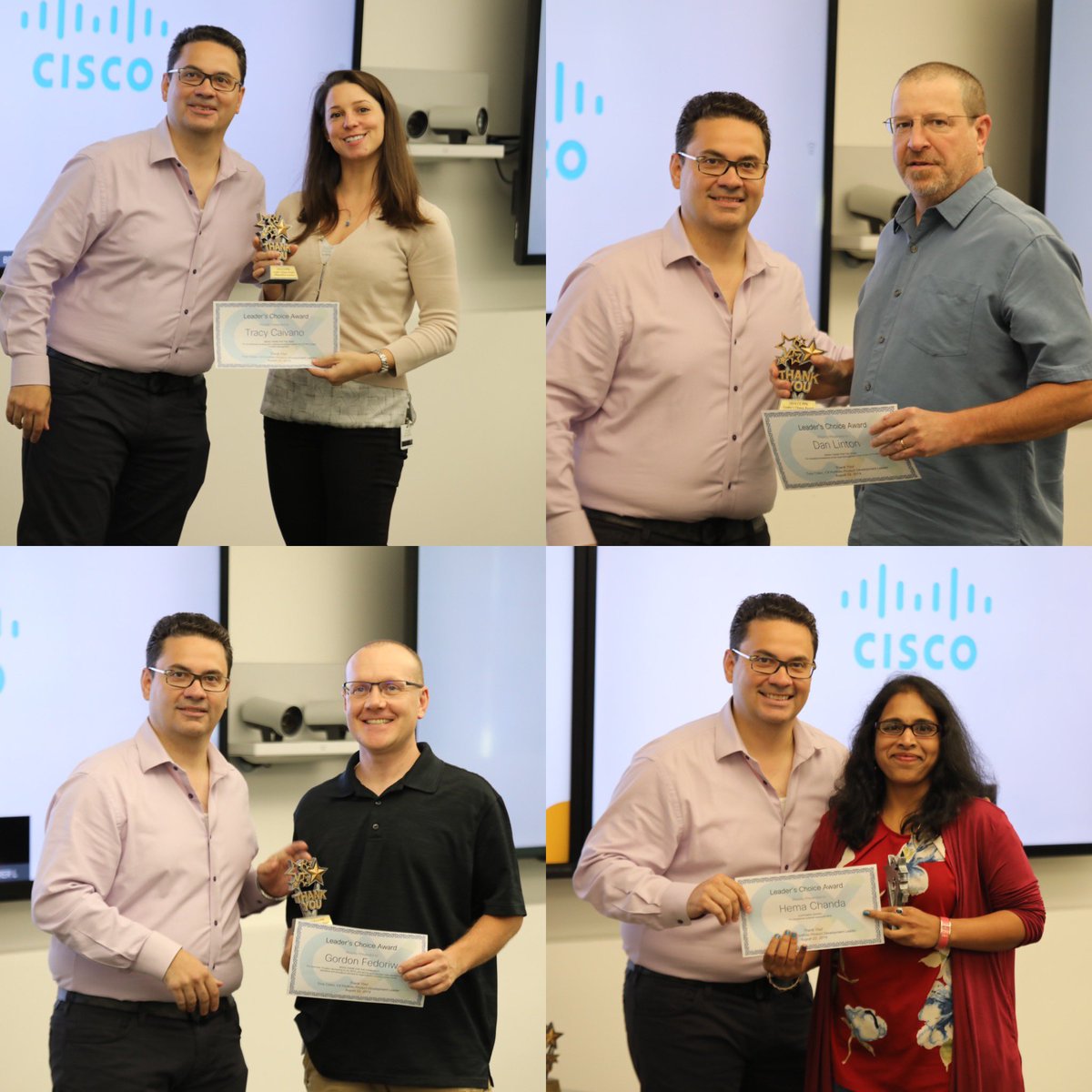 VarshaKanwar's tweet photo. Celebrating our #BestInClass Engineers, Developers, Analysts, Innovators, Humanitarians and Inclusion & Diversity champions at #CXPPD Ask-Me-Anything session. Congratulations ๐๐ to all #BestOfWe and Leadership Choice Awards winners. #WeAreCisco #ExtraordinaryTogether @tcolon https://t.co/xa1Z0tp8oE
