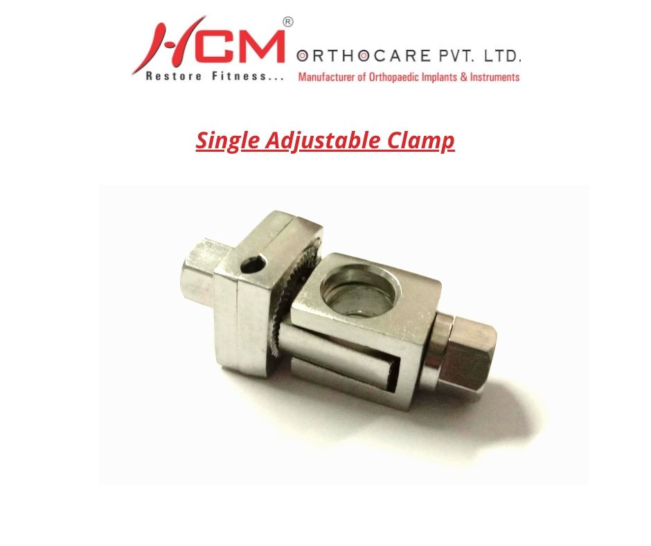 HcmPvt's tweet photo. HCM ORTHOCARE PVT. LTD.

#SingleAdjustableClamp https://t.co/zmABev5nDH