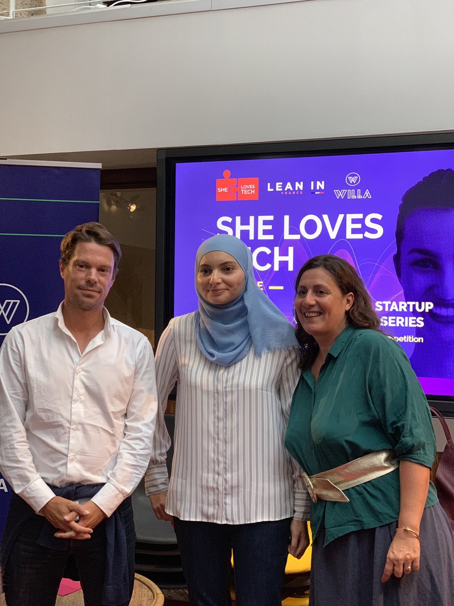 We won the @googleforstartups prize at the @shelovestech French competition, in 2nd position w/ @AilaTech.  Congrats to the winner @T_EvidenceB & good 🍀 for the global contest in #beijing 🙌
Thanks @willa_off @leaninfrance @FrancoisBracq @MarieSermadiras @olivez Arthur Perticoz