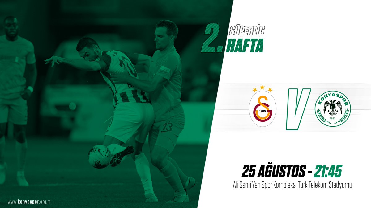Pazar günü deplasmanda Galatasaray ile karşılaşıyoruz!

🕤 21.45