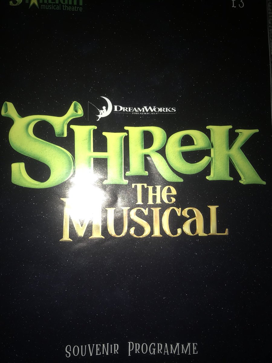 M_Chrystall's tweet photo. A Shrek-tacular show full of stars and slick showmanship from @StarlightMTUK @EdenCourt till Saturday https://t.co/e7Yo3CKEwu