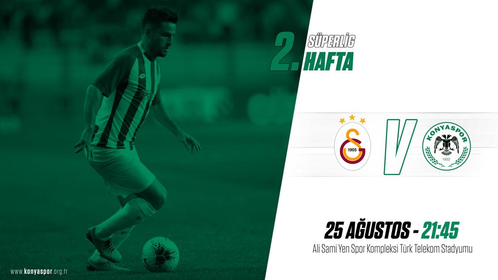 📌 Galatasaray'ın maçla ilgili paylaşımlarında, Konyaspor'un 1981 kuruluş tarihli eski logosunu kullanması nedeniyle, Konyaspor da Galatasaray'ın 3 yıldızlı eski logosunu kullandı.
