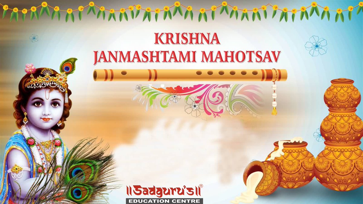 sadgurus1's tweet photo. May Murli Manohar continue to shower health and happiness on your family, and may you always remain in his list of favourites. Happy Janmashtami! #HappyJanmashtami #जन्माष्टमी #radhekrishna #Spirituality #beautiful #Lord #KrishnaJanmashtami #God #Modi #awesome #श्रीकृष्ण https://t.co/naF4T5z0mV