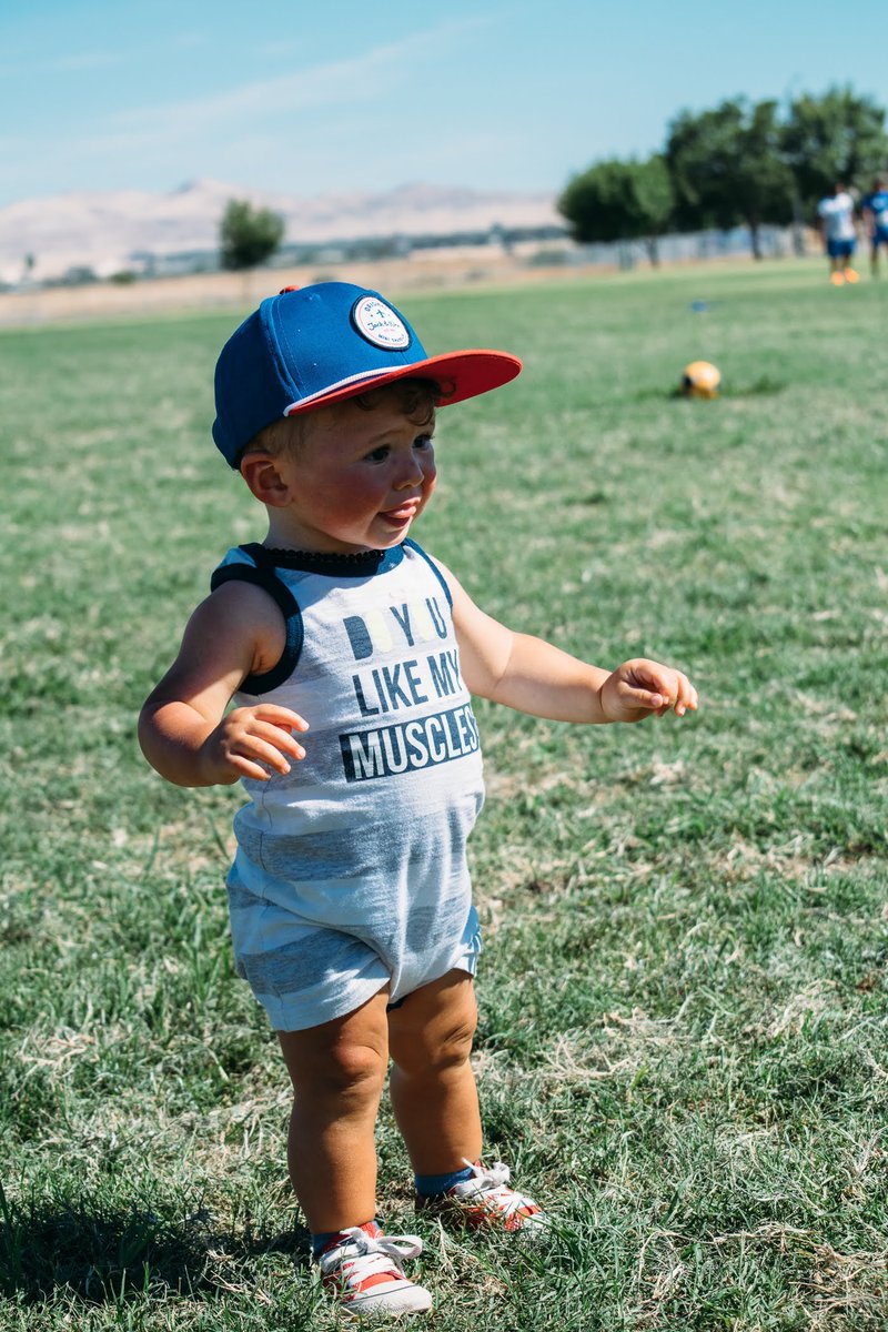 Coach_Berna's tweet photo. Cannot believe our boy turned 1 today! We love you Brady! #Growing2Fast #BradyBoy https://t.co/tfrPPr4ECn