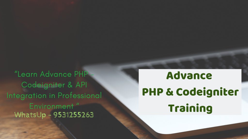 PhpTekwalker's tweet image. Learn #AdvancePHP training in Professional Environment
#Codeigniter  #APIIntegration
#Banglore