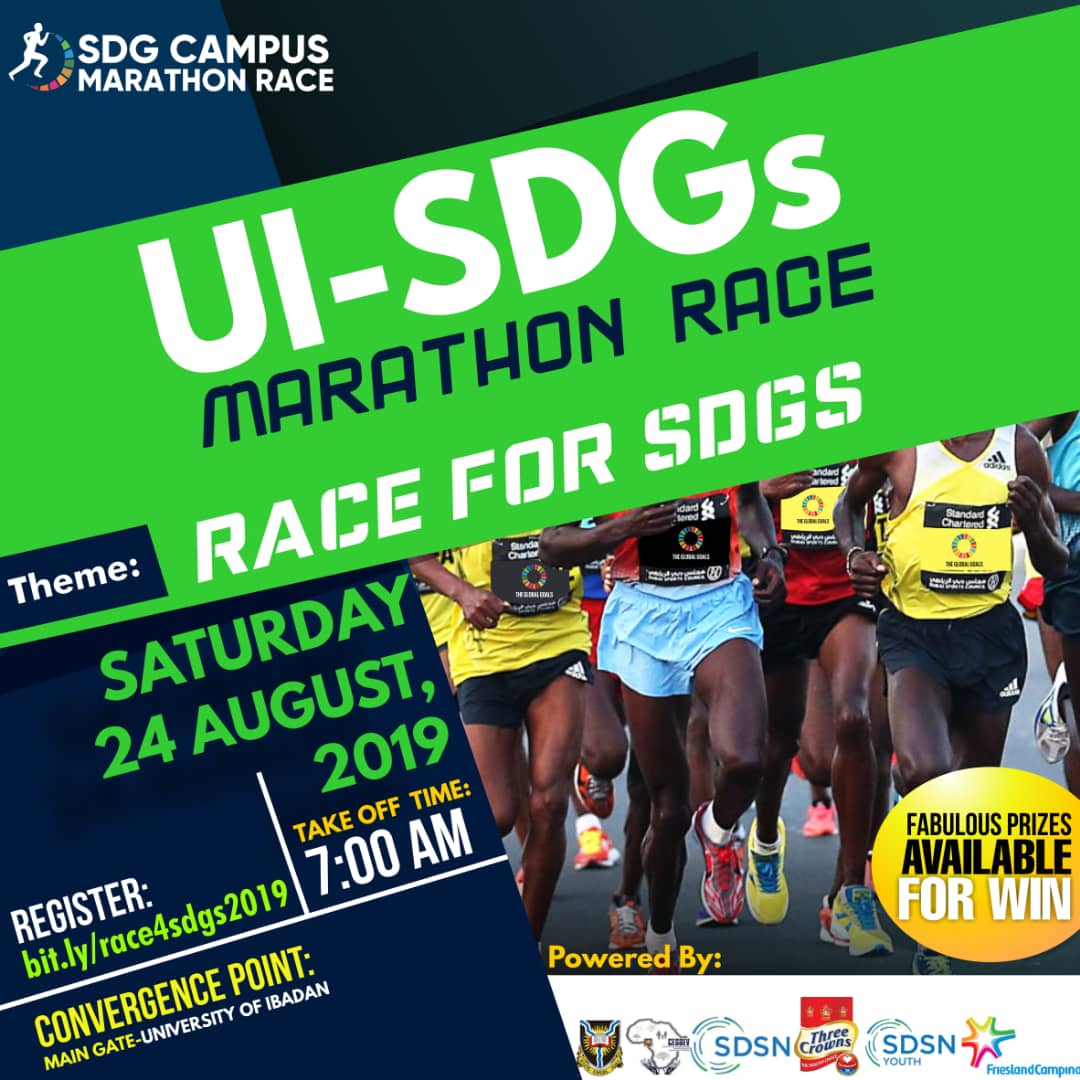 It's one day to the first ever #SDGsMarathon . Don't be left behind. #Race4SDGs