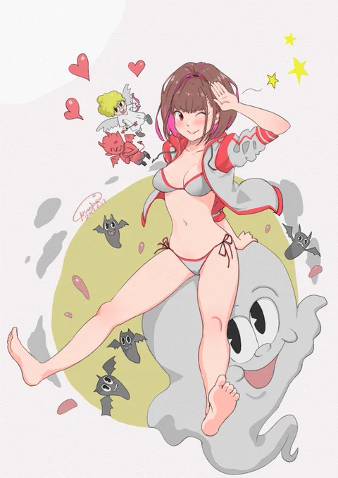 落書きspooky(ヌーディストバージョン)|ゲズンタイト|pixivFANBOX  