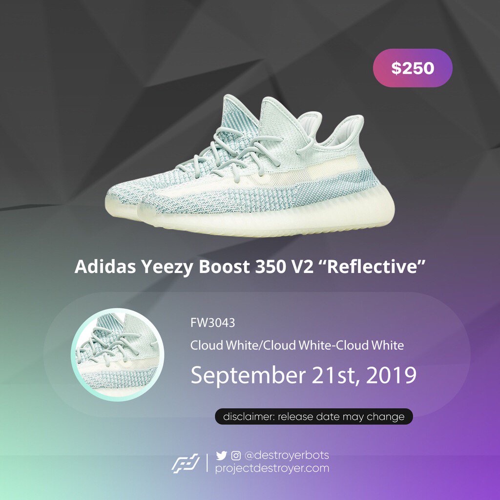 yeezy drop september 2019