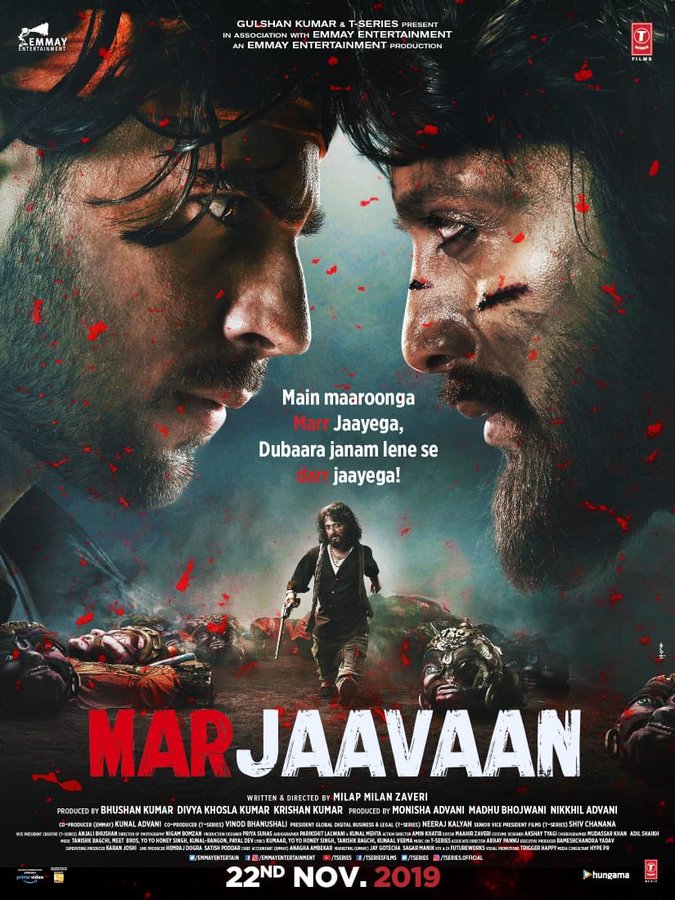 Marjaavaan averts box office clash with Hrithik Roshan, Tiger Shroff's War,  to now release on 22 November-Entertainment News , Firstpost