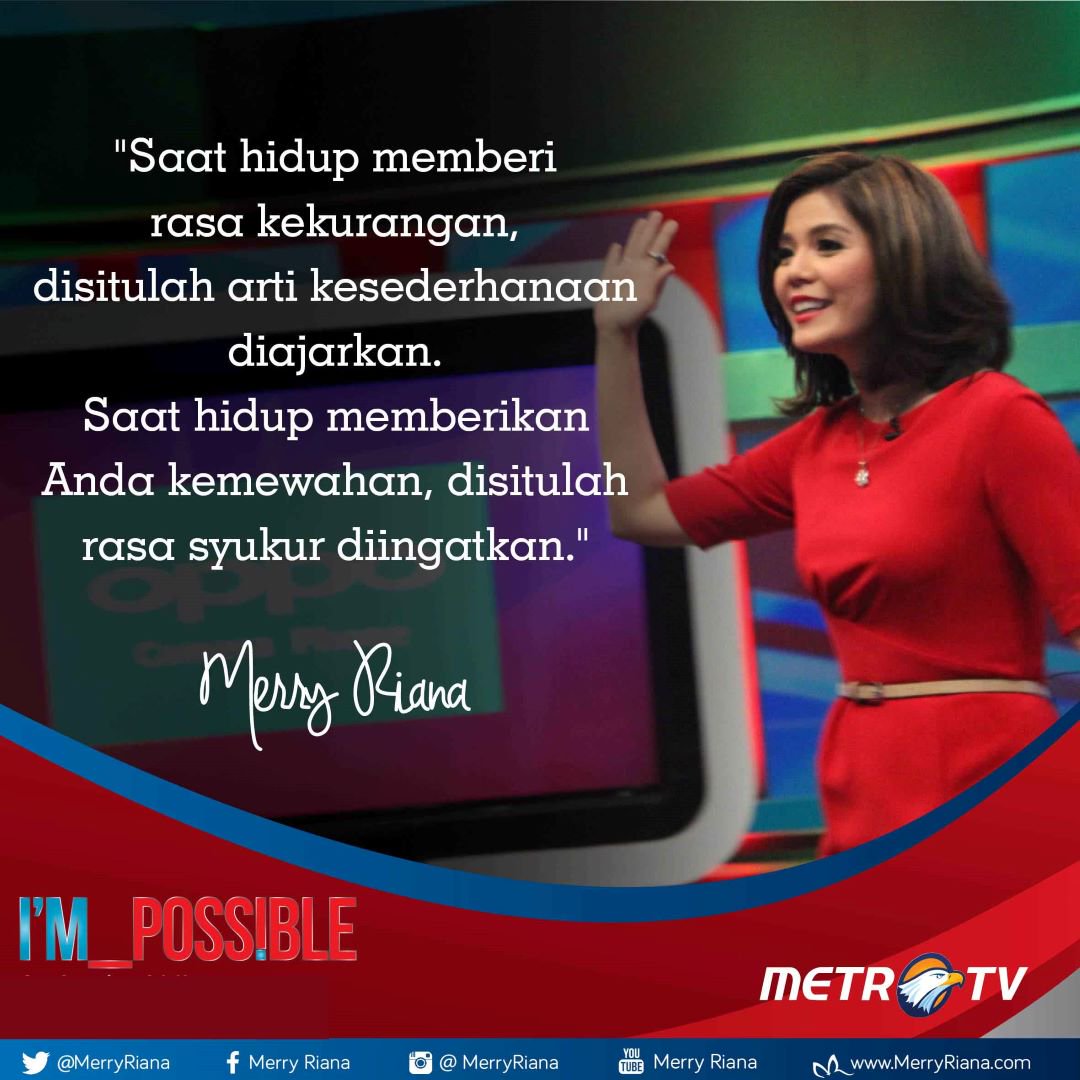 Saat hidup memberi rasa kekurangan, disitulah arti kesederhanaan diajarkan. Saat hidup memberikan Anda kemewahan, disitulah rasa syukur diingatkan