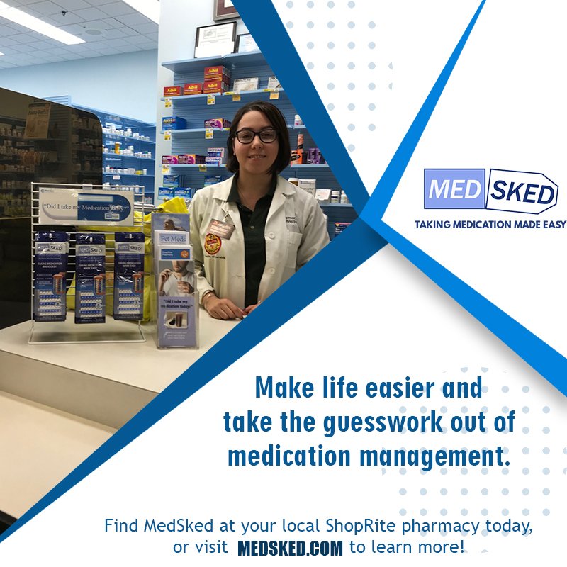 _MedSked_'s tweet photo. #MedSked is the right choice for you medication management.
For more info visit: https://t.co/UcWiiNDw1K
#Prescription #Medication #Health #Pills #Pharmacy #BabyBoomers #SeniorLiving #Seniors #Aging #ShopritePharmacy #MedicationManager #Medicare #OptimalHealth #ChronicIllness https://t.co/hAkNJW12By