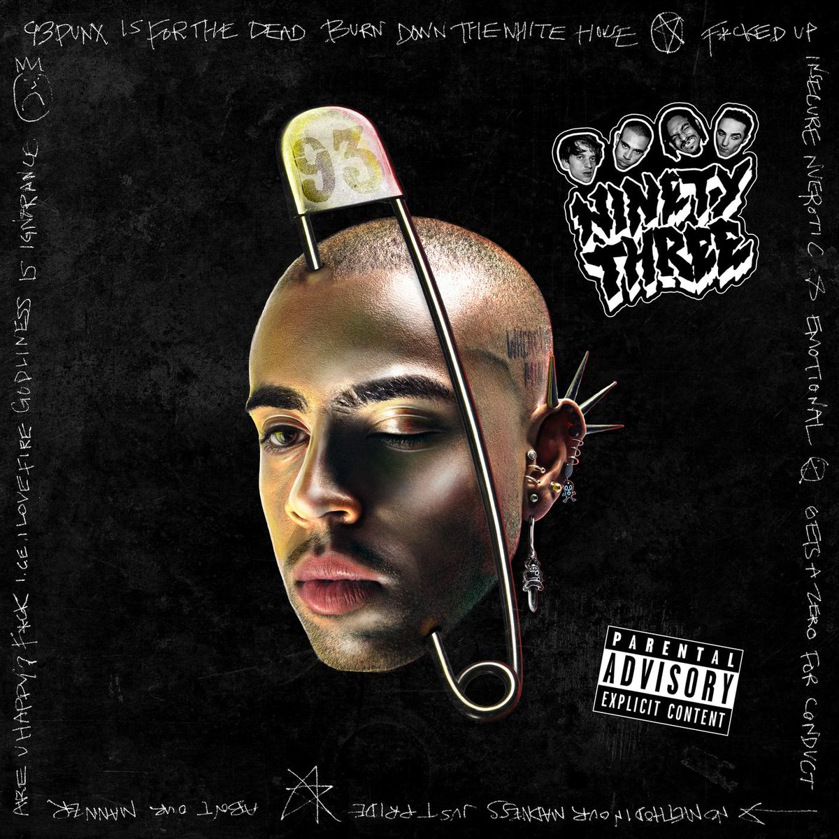 Dropped: <a href="/93PUNX/">93PUNX</a> &amp; <a href="/VicMensa/">Vic Mensa</a>. '93PUNX.' tdl.sh/NvuvLA