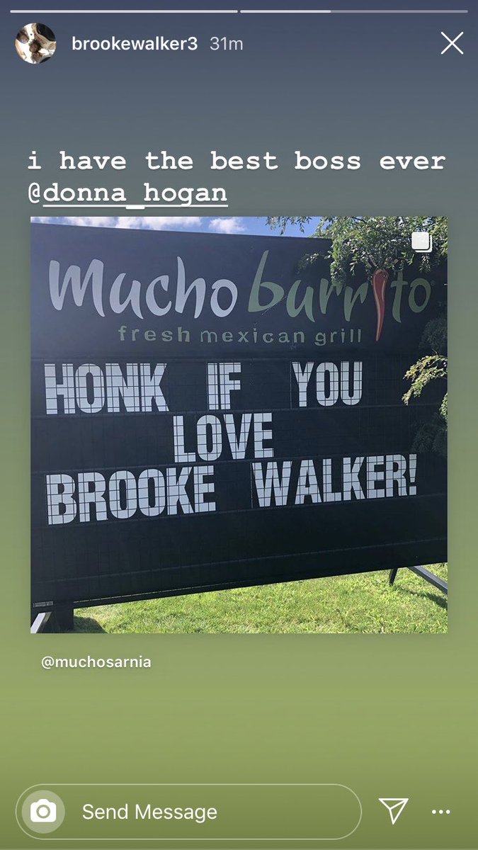 .<a href="/brookewalker33/">Brooke Walker</a> is leaving us.....AGAIN!  We sure are gonna miss her shenanigans, but she’s going on to do great things in the big city!!  #getajob #twitterfriend #mucholove #missyou